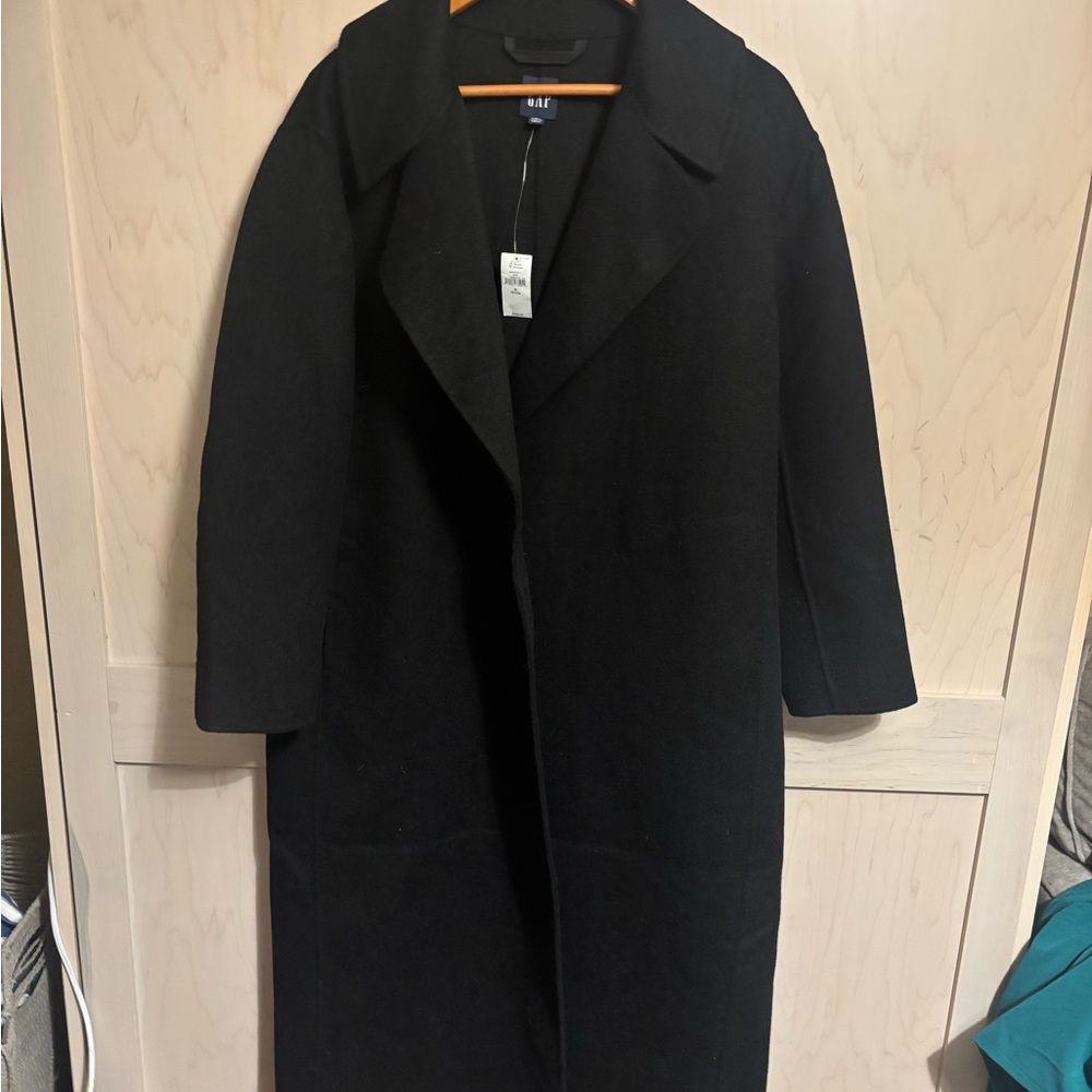 GAP Classic Black Petite Coat